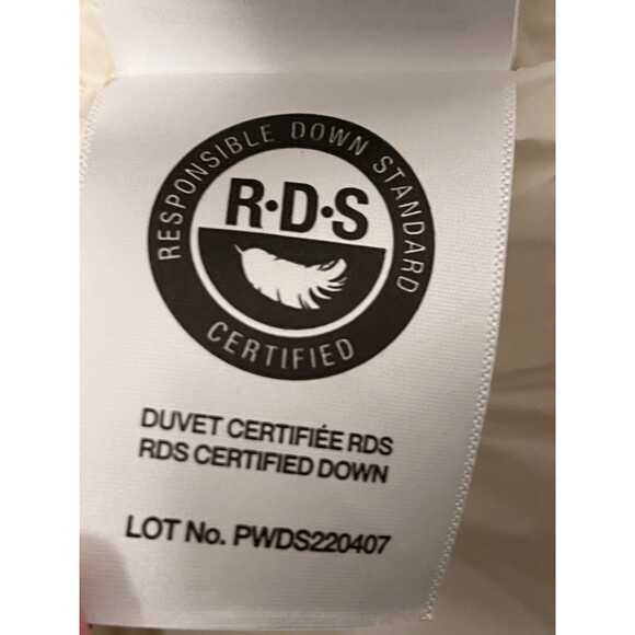 NWT Soia & Kyo Women's L Deanna Down Puffer Vest Coat Cream Winter Outdoors Lux - Picture 10 of 12